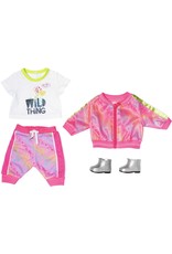 Zapf Baby Born Trendy Roze Set Deluxe