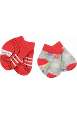 Zapf Baby Born Sokken Trend 2-Pack: Rood