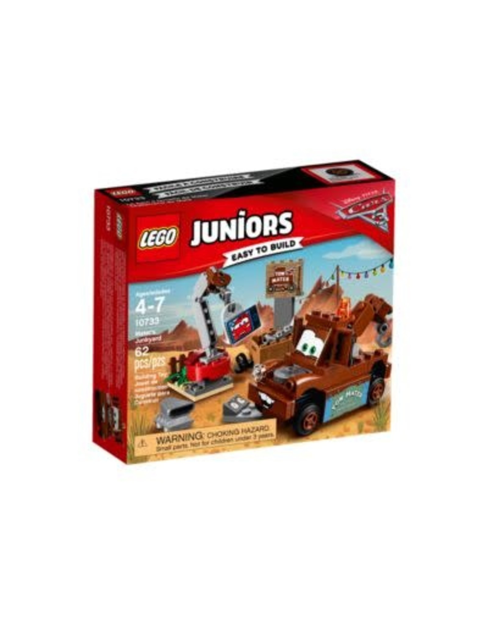 LEGO Lego Juniors  10733  Takel's sloopterrein  - Mater's Junkyard