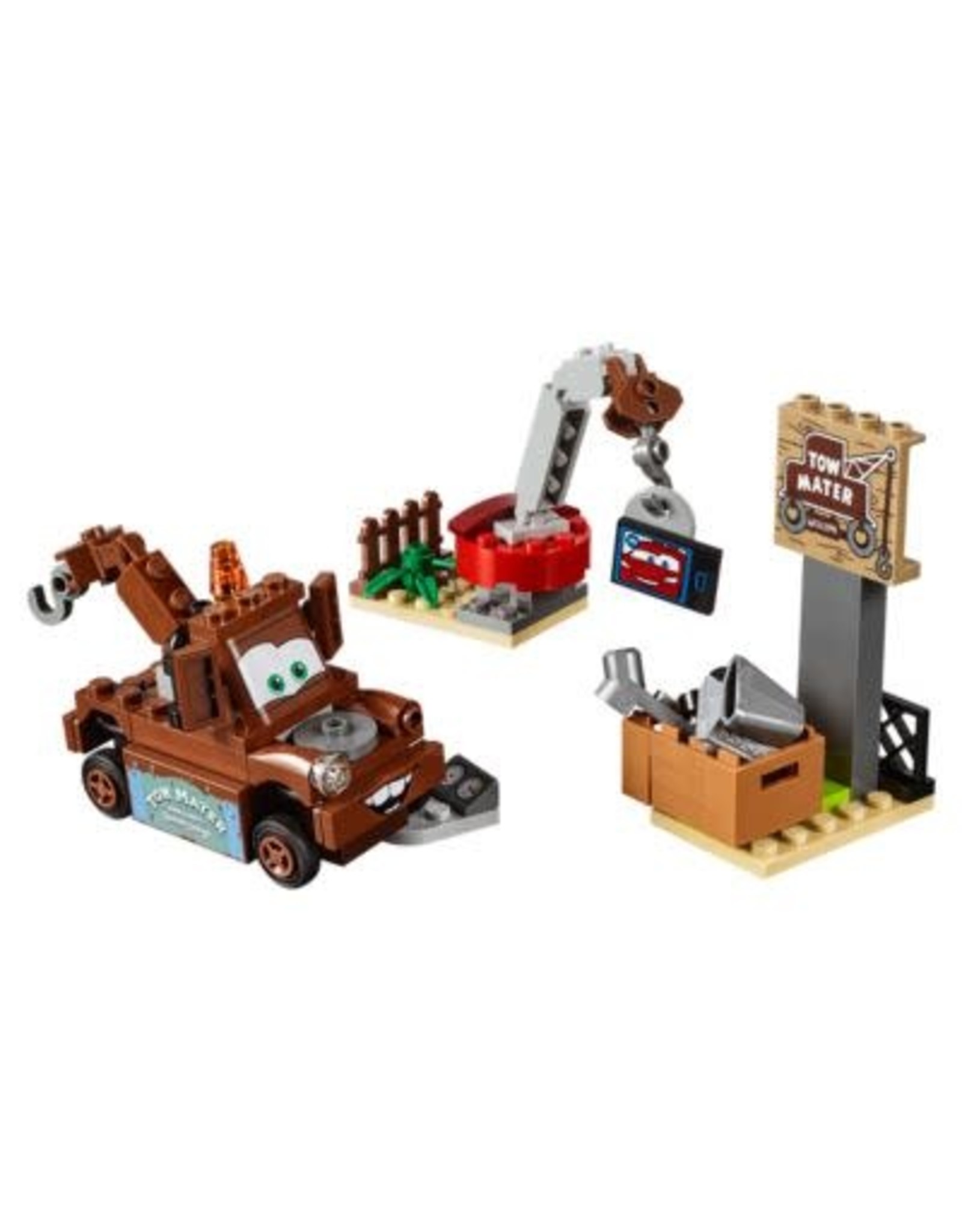 LEGO Lego Juniors  10733  Takel's sloopterrein  - Mater's Junkyard