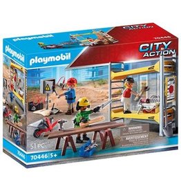 Playmobil Playmobil City Action 70446  Stelling Werklieden