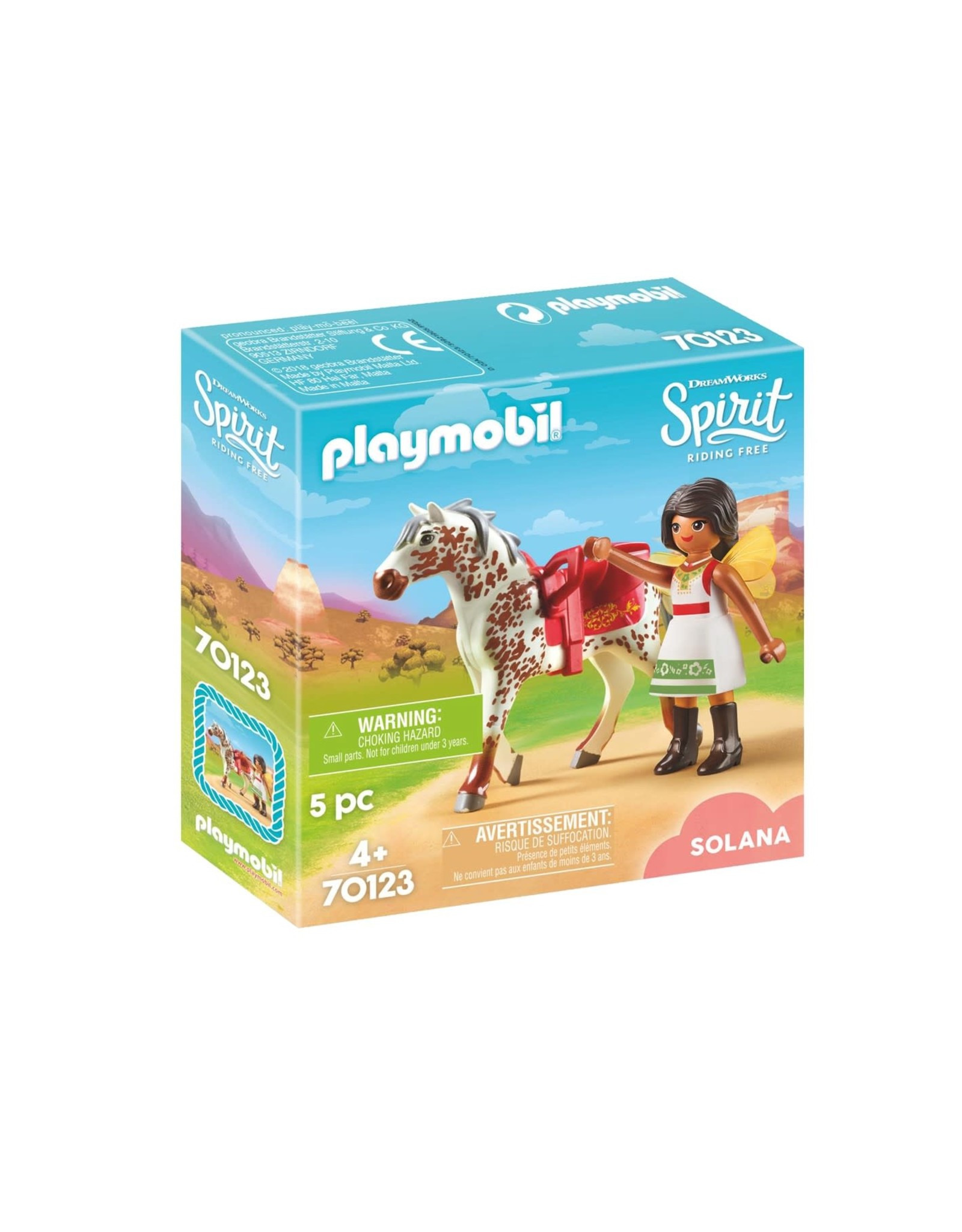 Playmobil Playmobil Spirit 70123 Voltige, Solana En Luna