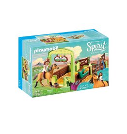 Playmobil Playmobil Spirit 9478  Lucky & Spirit met Paardenbox