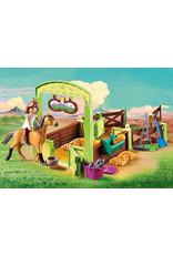 Playmobil Playmobil Spirit 9478  Lucky & Spirit met Paardenbox