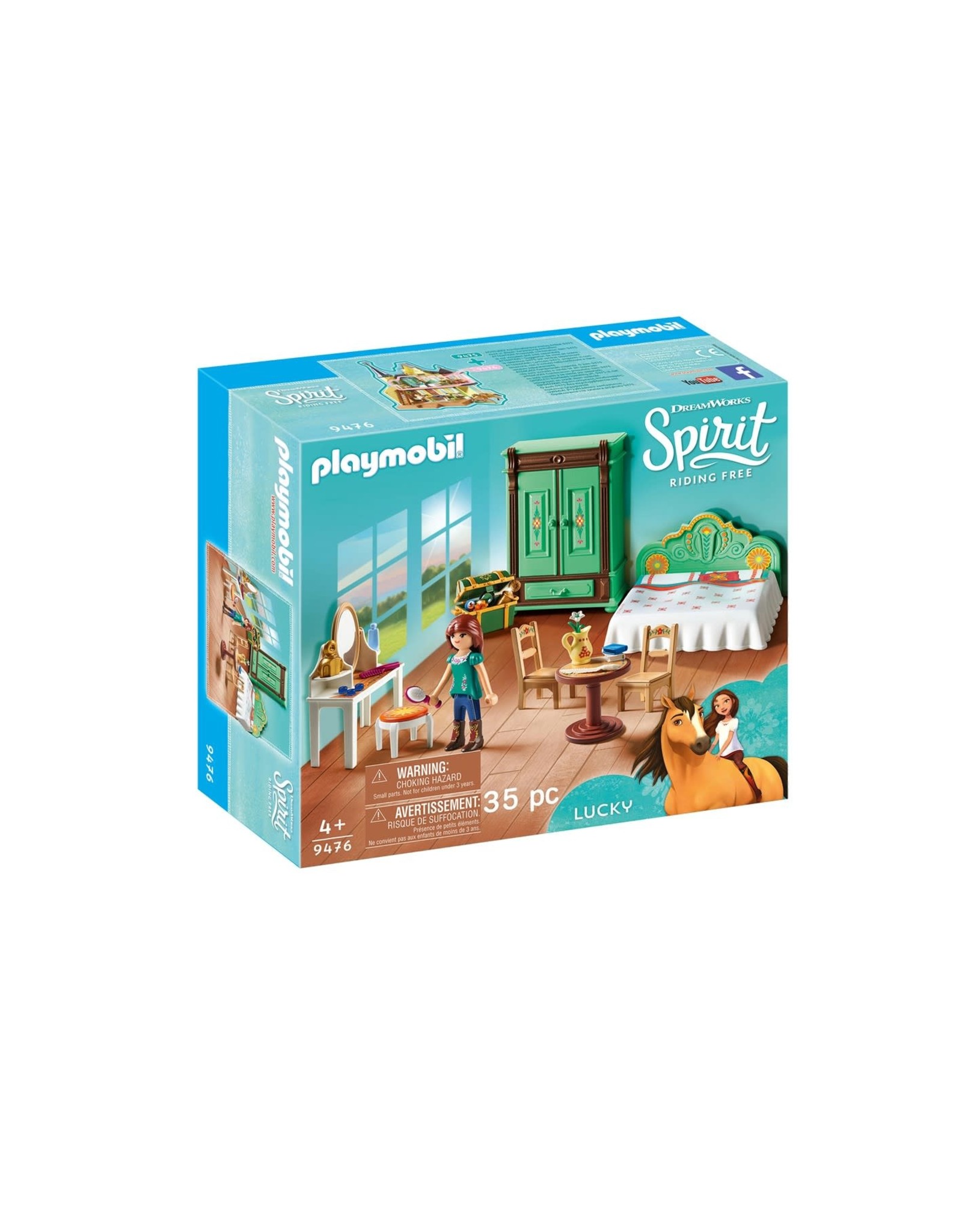 Playmobil Playmobil Spirit  9476 Lucky's Slaapkamer