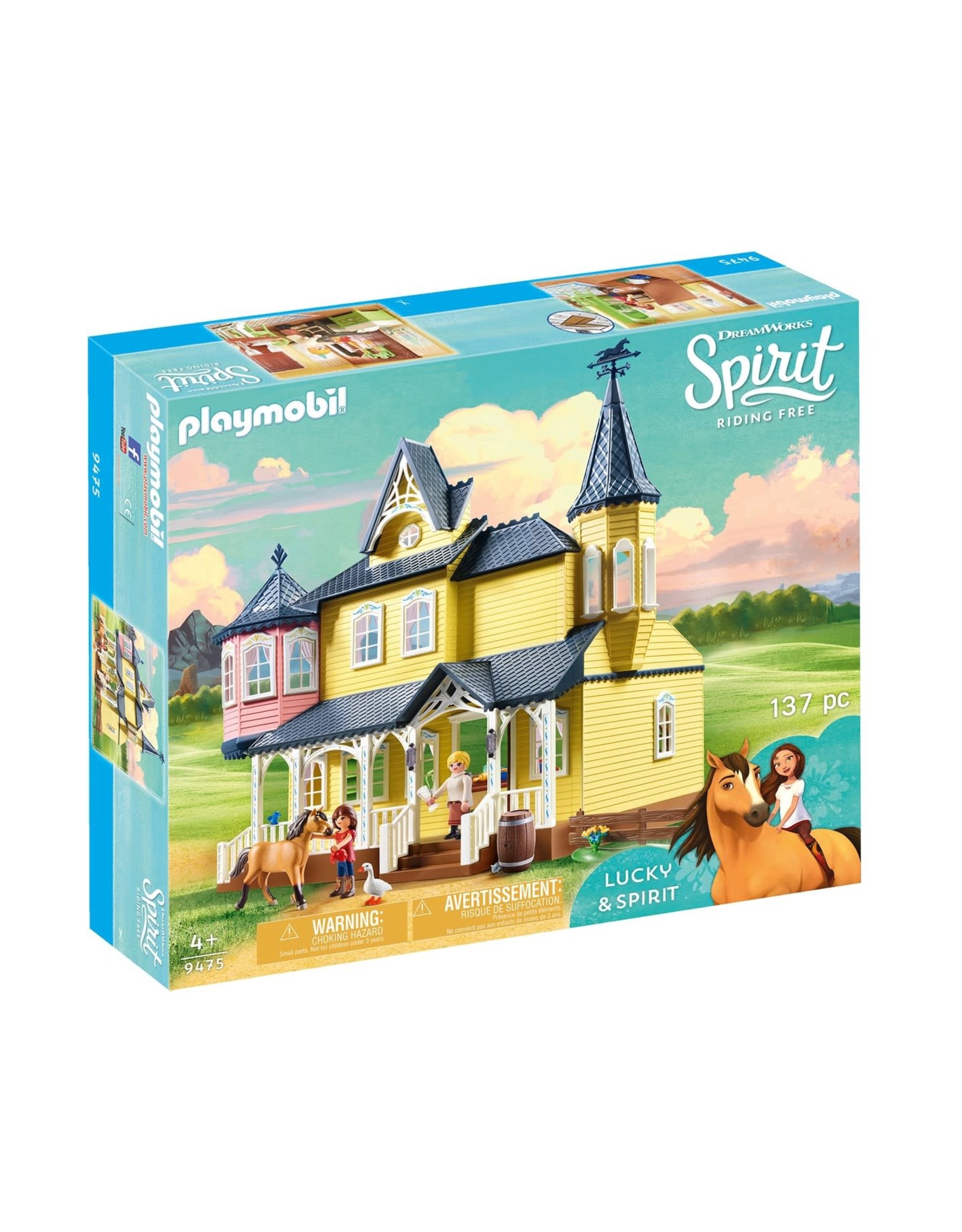 Playmobil Playmobil Spirit 9475 Lucky's Huis