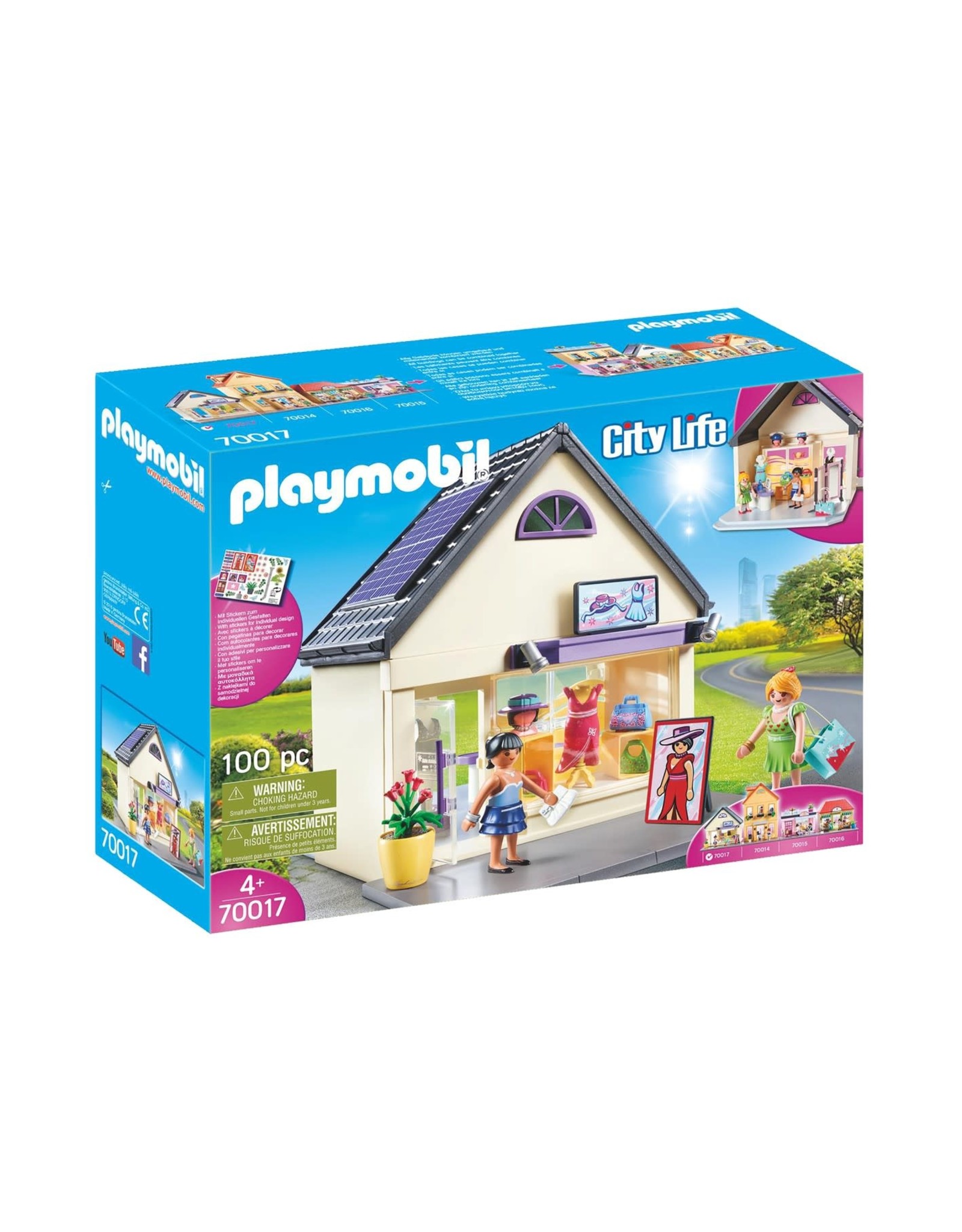 Playmobil Playmobil City Life 70017  Mijn Modehuis