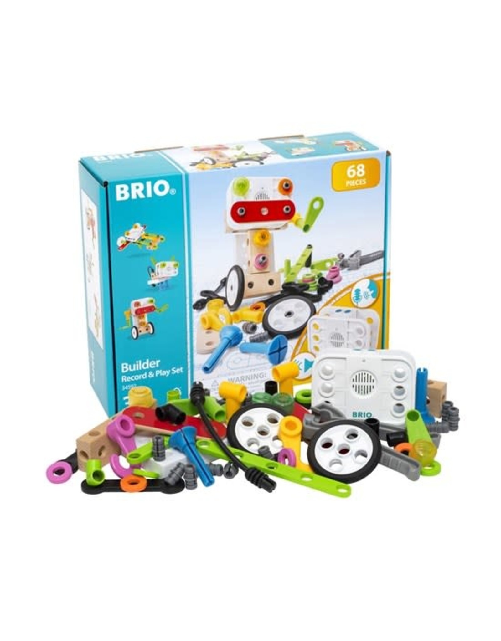 Brio Brio Builder 34592 Constructieset  - Record & Play Set (67-delig)