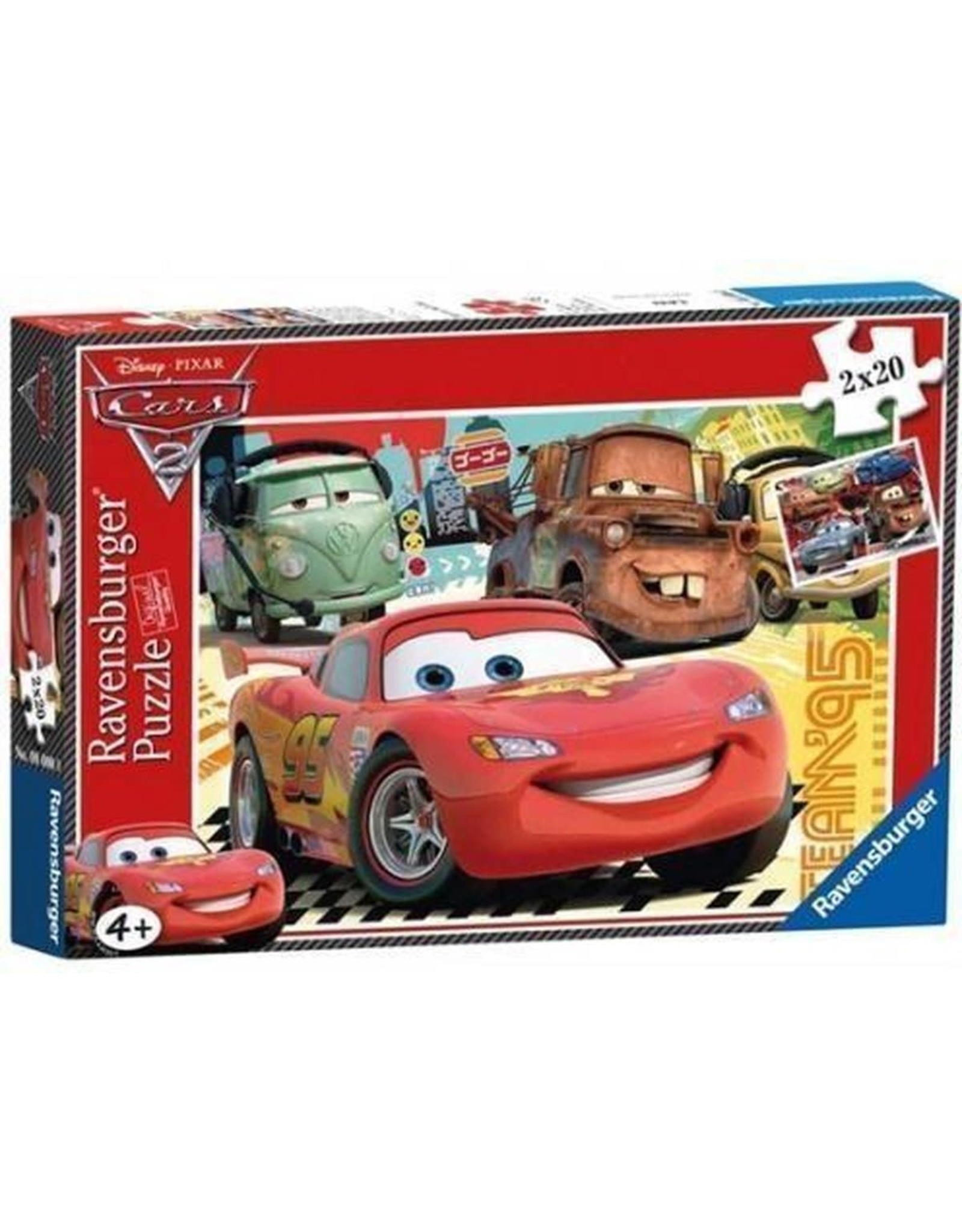 Ravensburger Ravensburger Puzzel 091690 Cars 2  2x20 stukjes