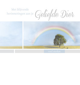 Paperclipcards Condoléances  Geliefd Dier