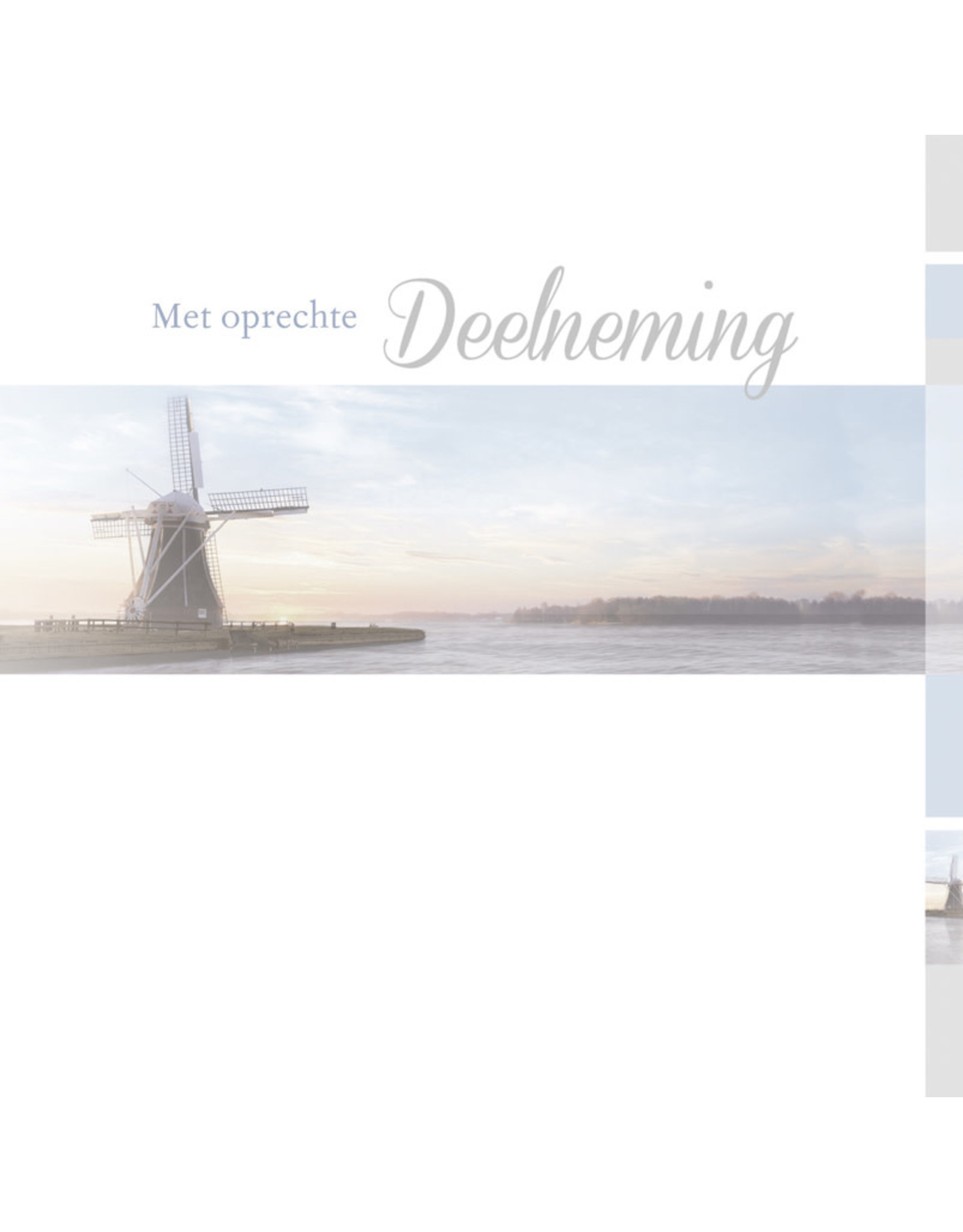Paperclipcards Condoléances  Oprechte Deelneming