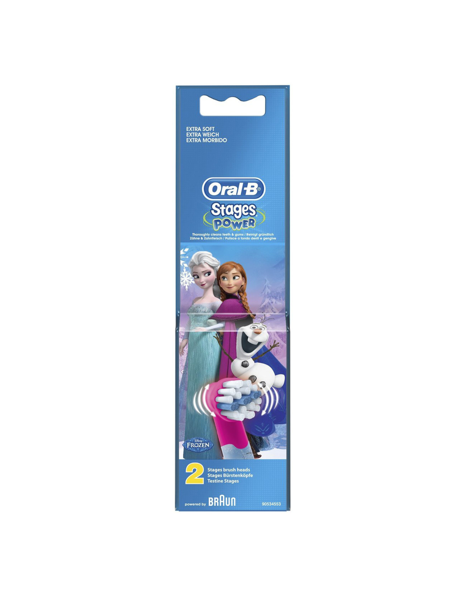 Oral-B Oral-B Tandenborstel Stage Power Frozen 2-pack
