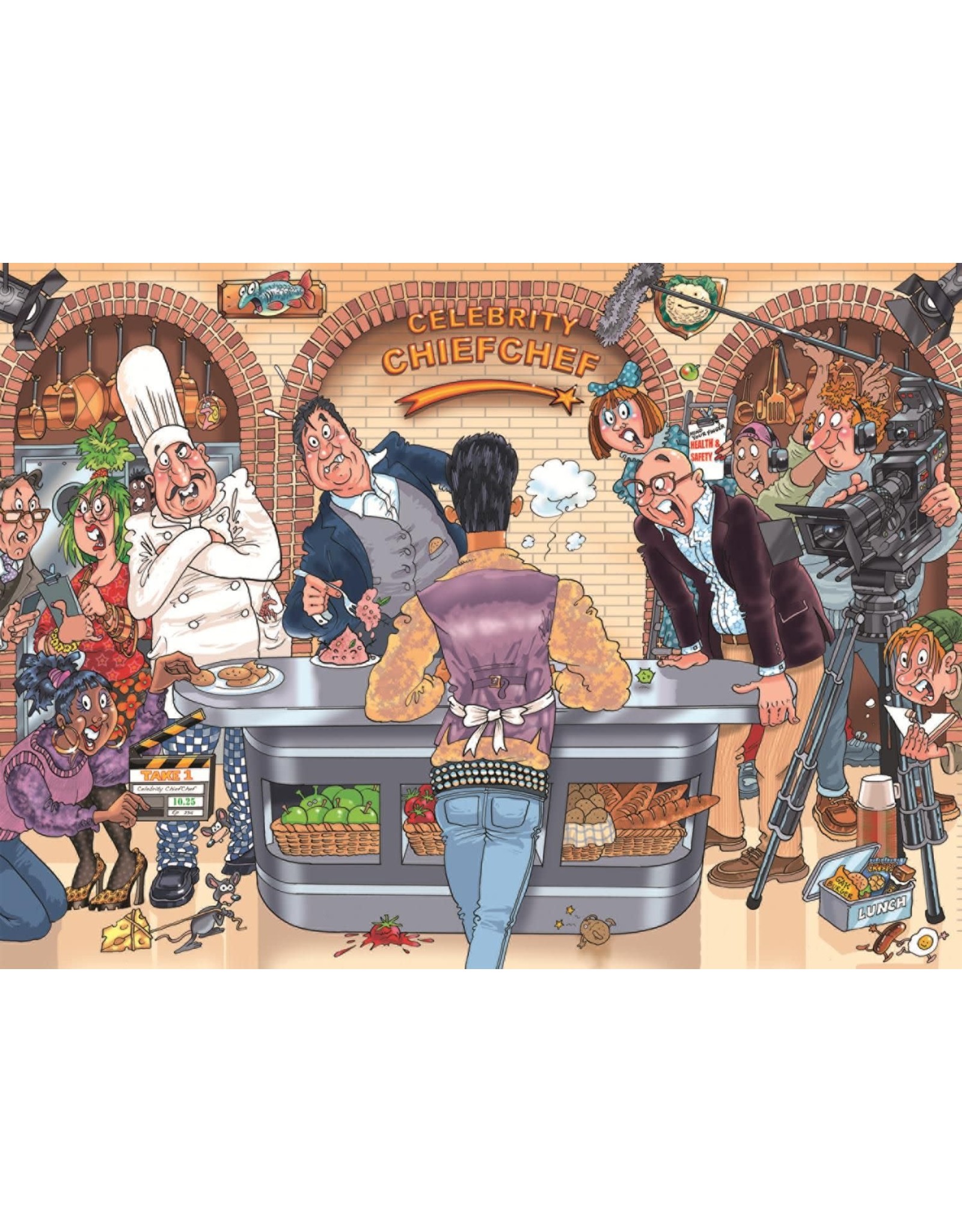 Jumbo Jumbo puzzel Wasgij?2  Meester Koks  1000 stukjes