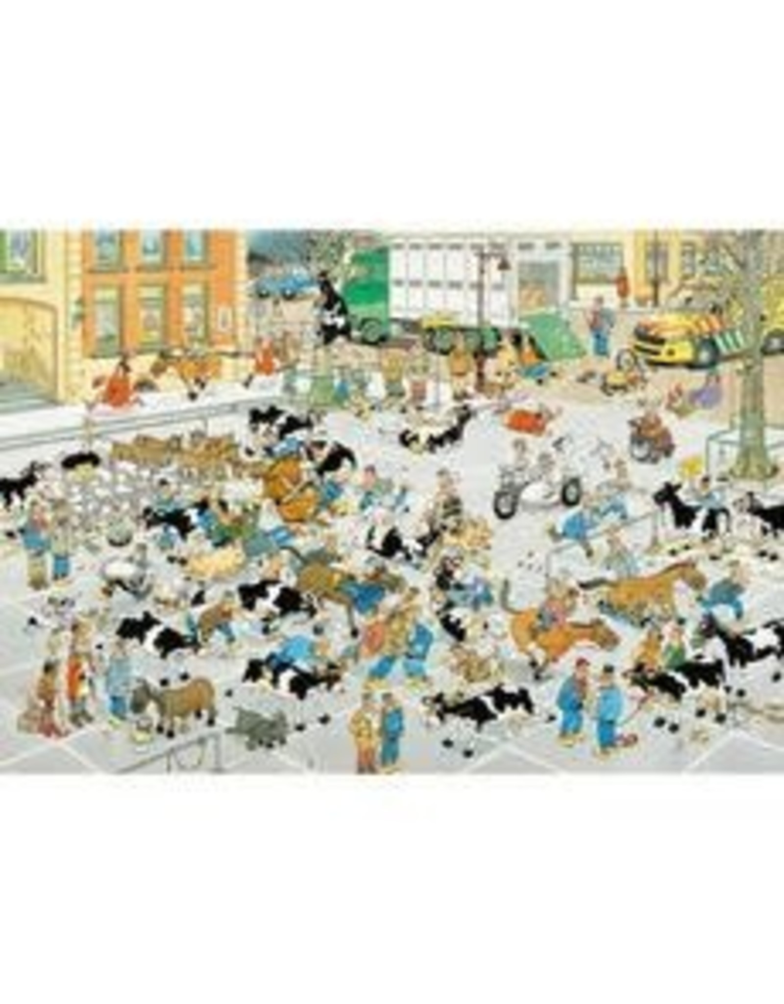 Jumbo Jumbo puzzel Jan van Haasteren 19078  De Veemarkt   2000 stukjes