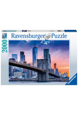 Ravensburger Ravensburger puzzel 160112 Van Brooklyn naar Manhatten  2000 stukjes