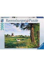 Ravensburger Ravensburger puzzel 166350 Paarden Voor De Windmolen - 2000 stukjes