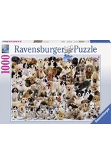 Ravensburger Ravensburger puzzel 156337 Hondencollage 1000 stukjes