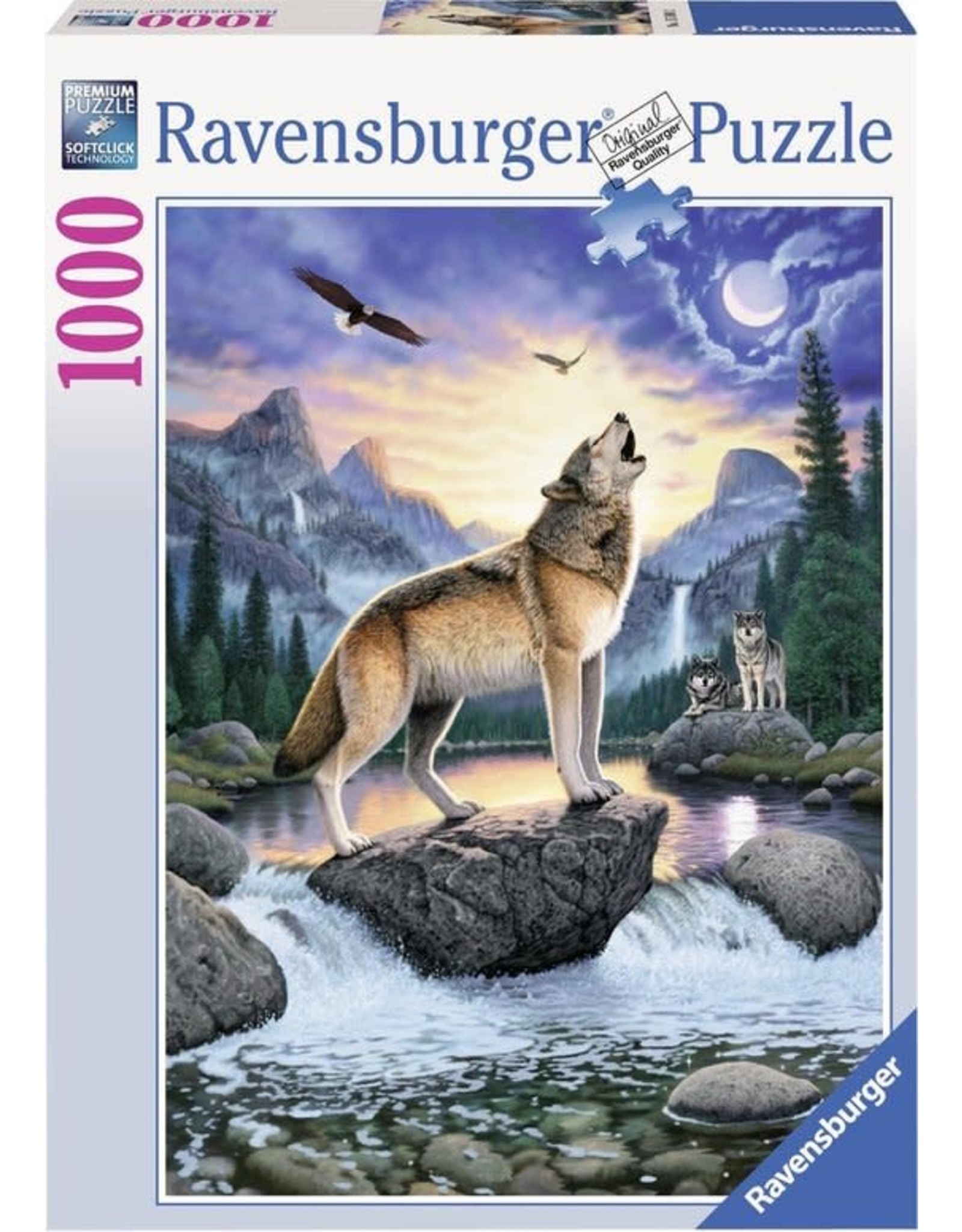 Ravensburger Ravensburger puzzel 153602 Het Huilen Van De Wolf 1000 stukjes