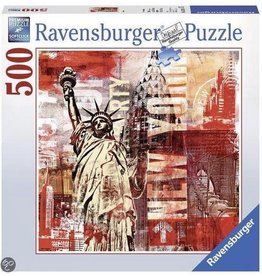 Ravensburger Ravensburger puzzel 152346 New York 500 Stukjes   Vierkant