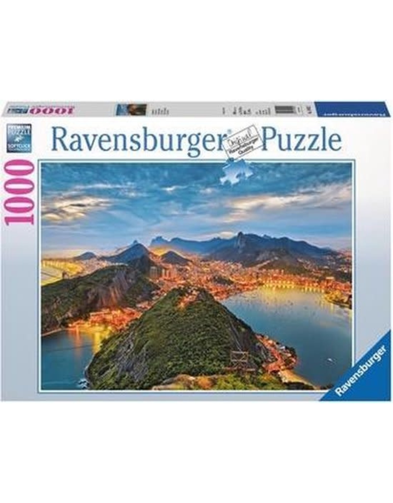 Ravensburger Ravensburger puzzel 190522 Guanabara Bay, Rio De Janeiro 1000