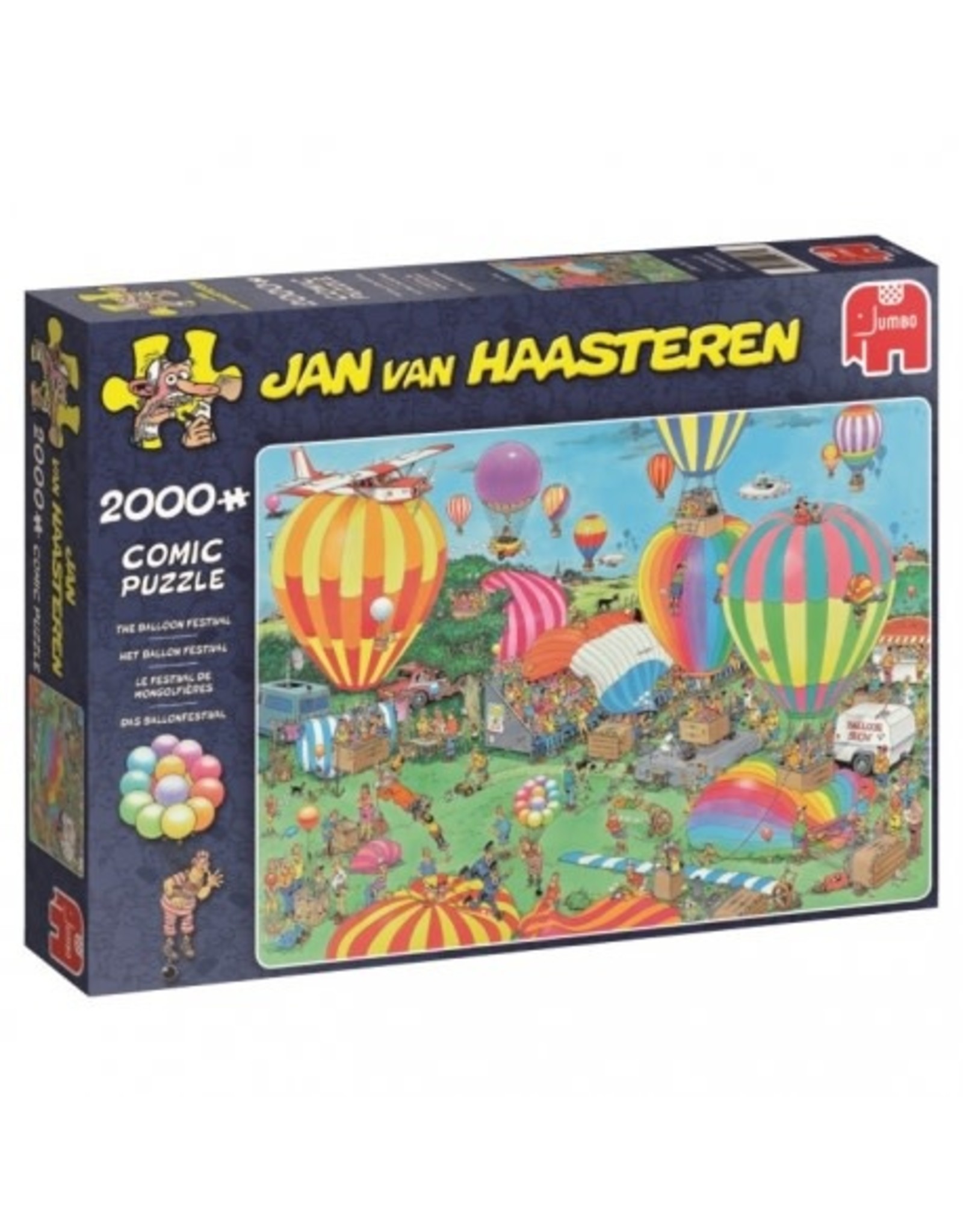 Jumbo Jumbo puzzel Jan van Haasteren  19053  Het Ballon Festival 2000 stukjes