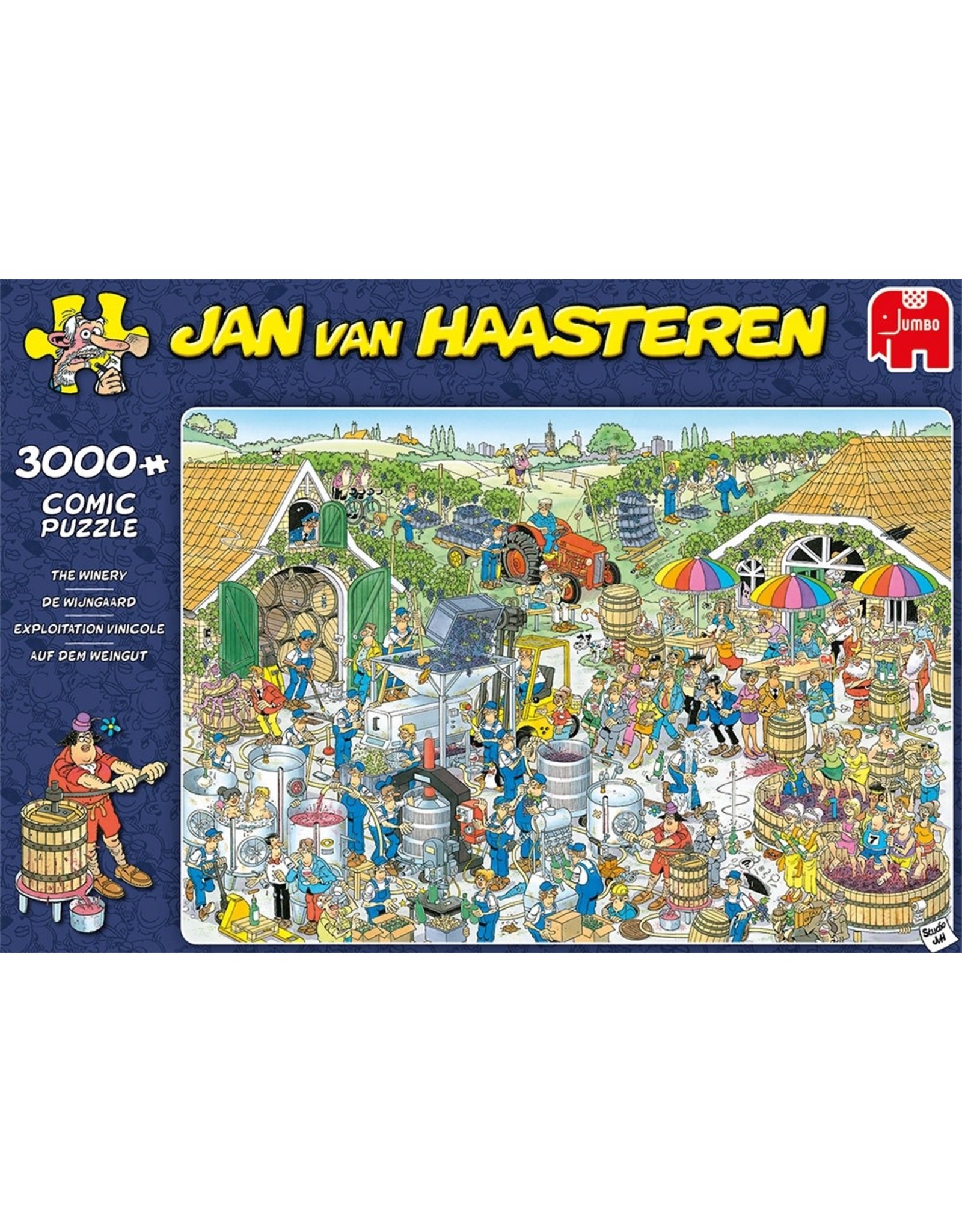 Jumbo Jumbo puzzel Jan van Haasteren 19198 De Wijnmakerij 3000 stukjes
