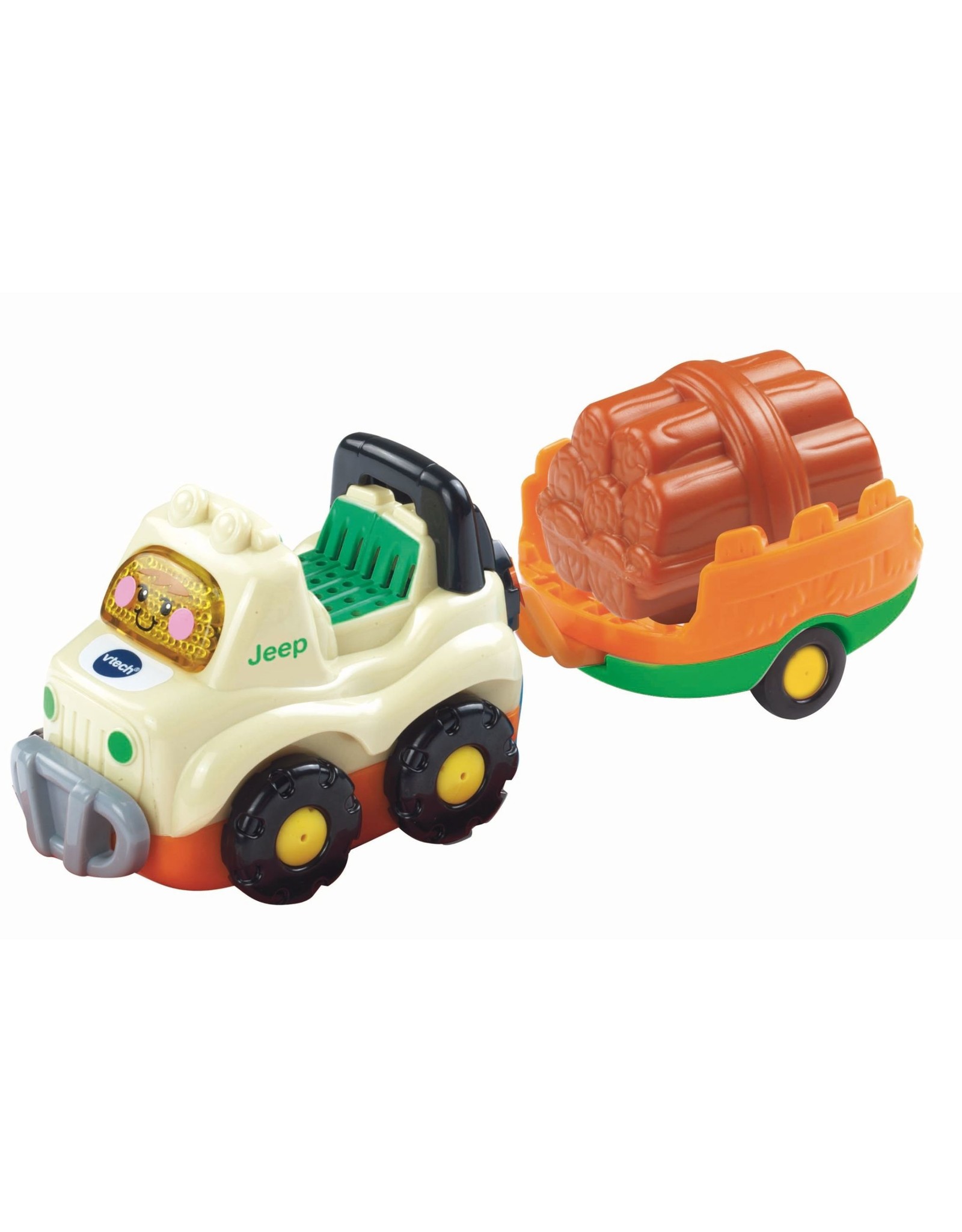 Vtech Toet toet auto Vtech: Jimmy + Aanhanger 12+ mnd