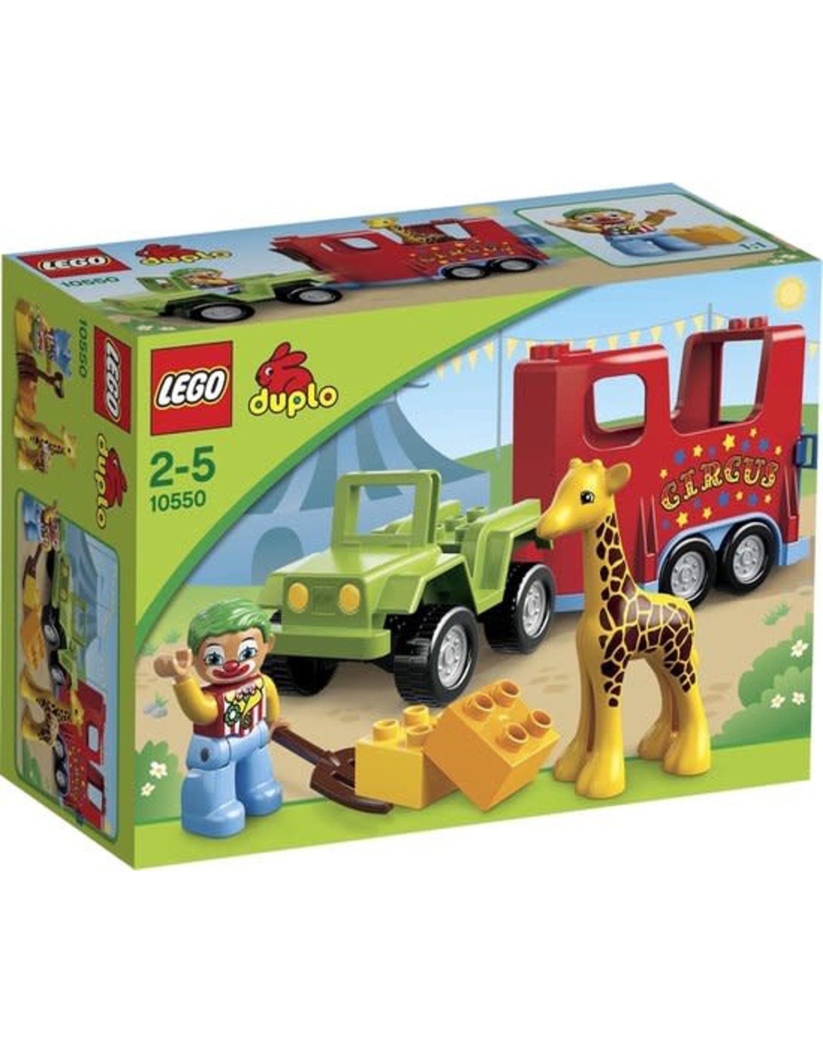 LEGO Lego Duplo 10550 Circustransport - Marja's Shop