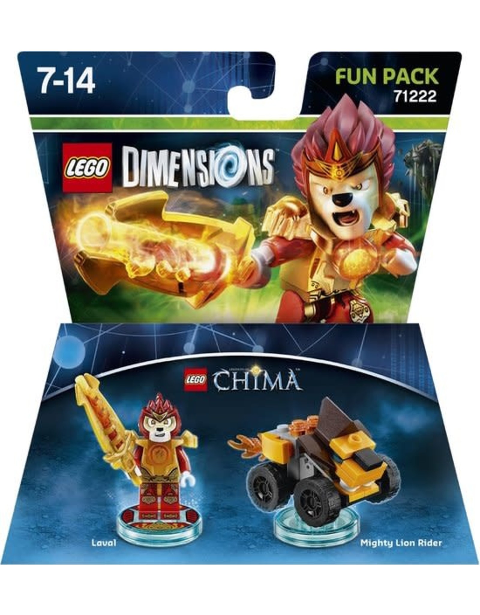 LEGO Lego Dimensions 71222 Funpack Chima Laval