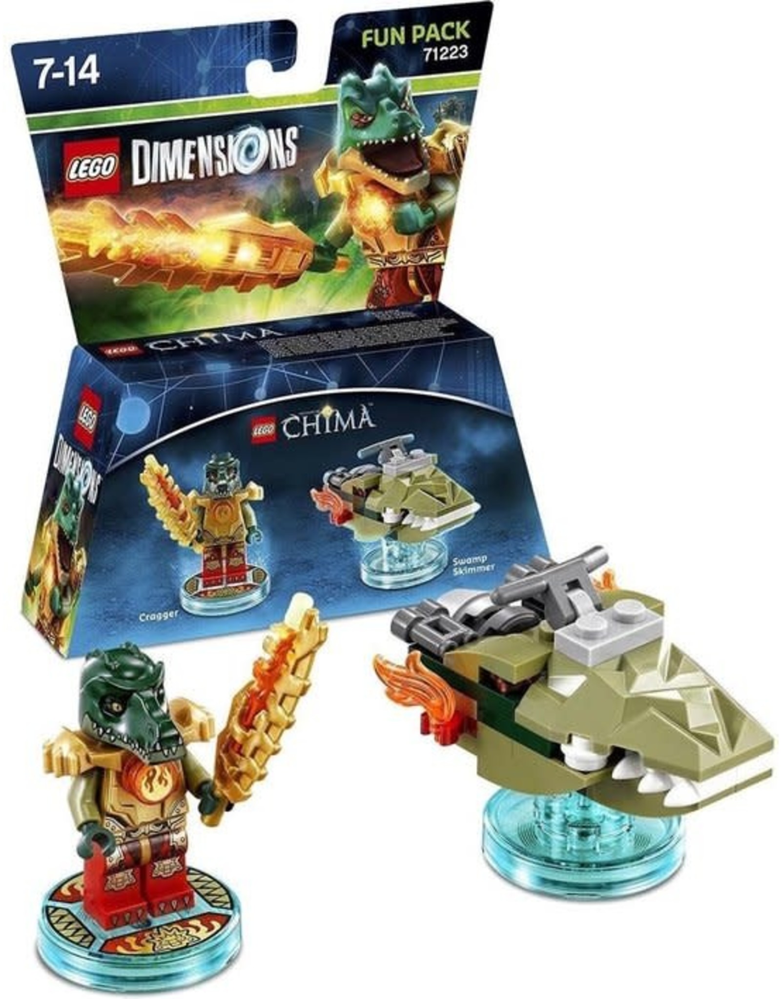 LEGO Lego Dimensions 71223 Funpack Chima Cragger