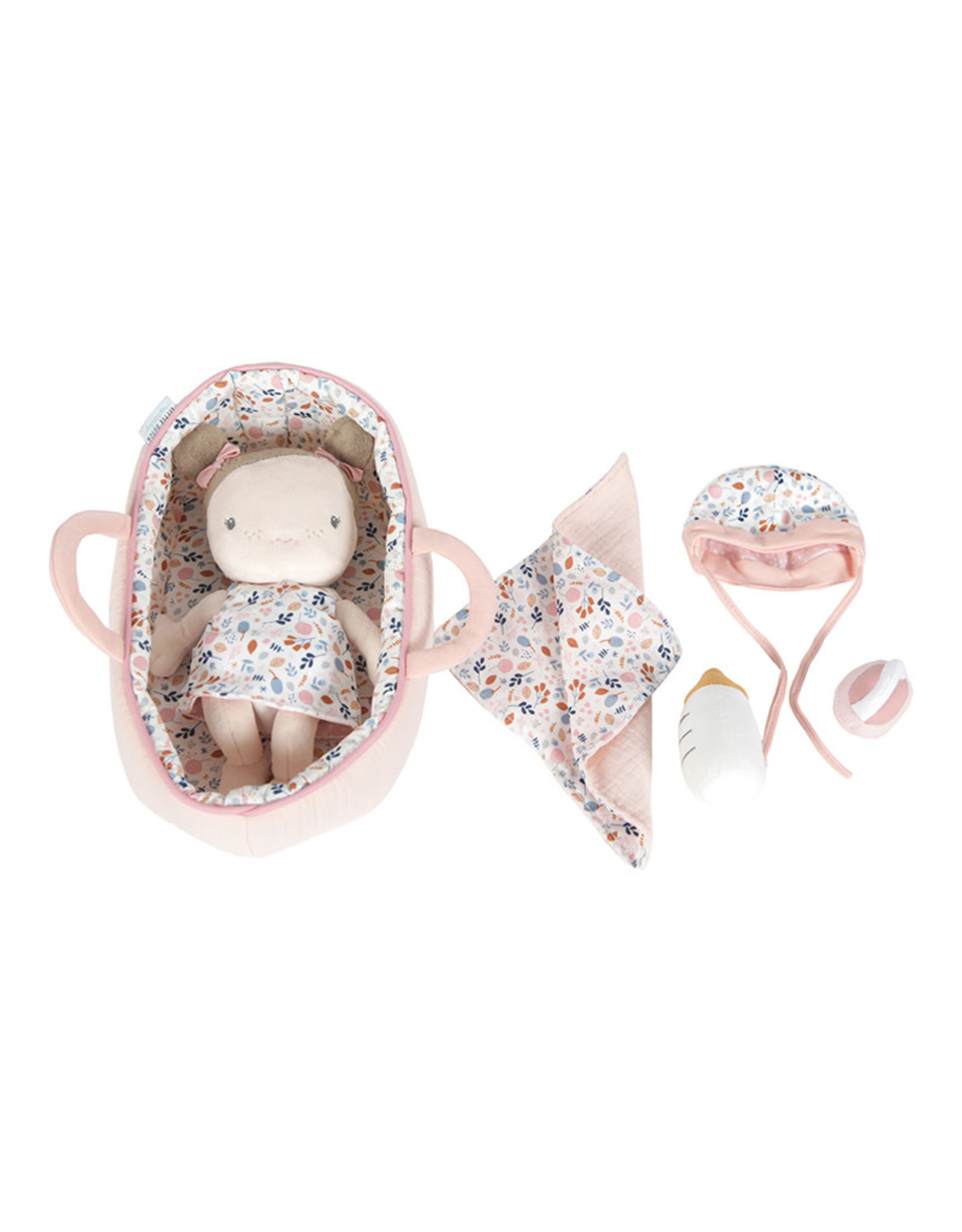 Little Dutch Little Dutch LD4528   Babypop Rosa  met reiswieg