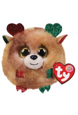 Ty Ty Teeny Puffies Kerst Fudge het Rendier 10cm Ty Ty Teeny Puffies Kerst Fudge het Rendier 10cm