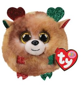 Ty Ty Teeny Puffies Kerst Fudge het Rendier 10cm