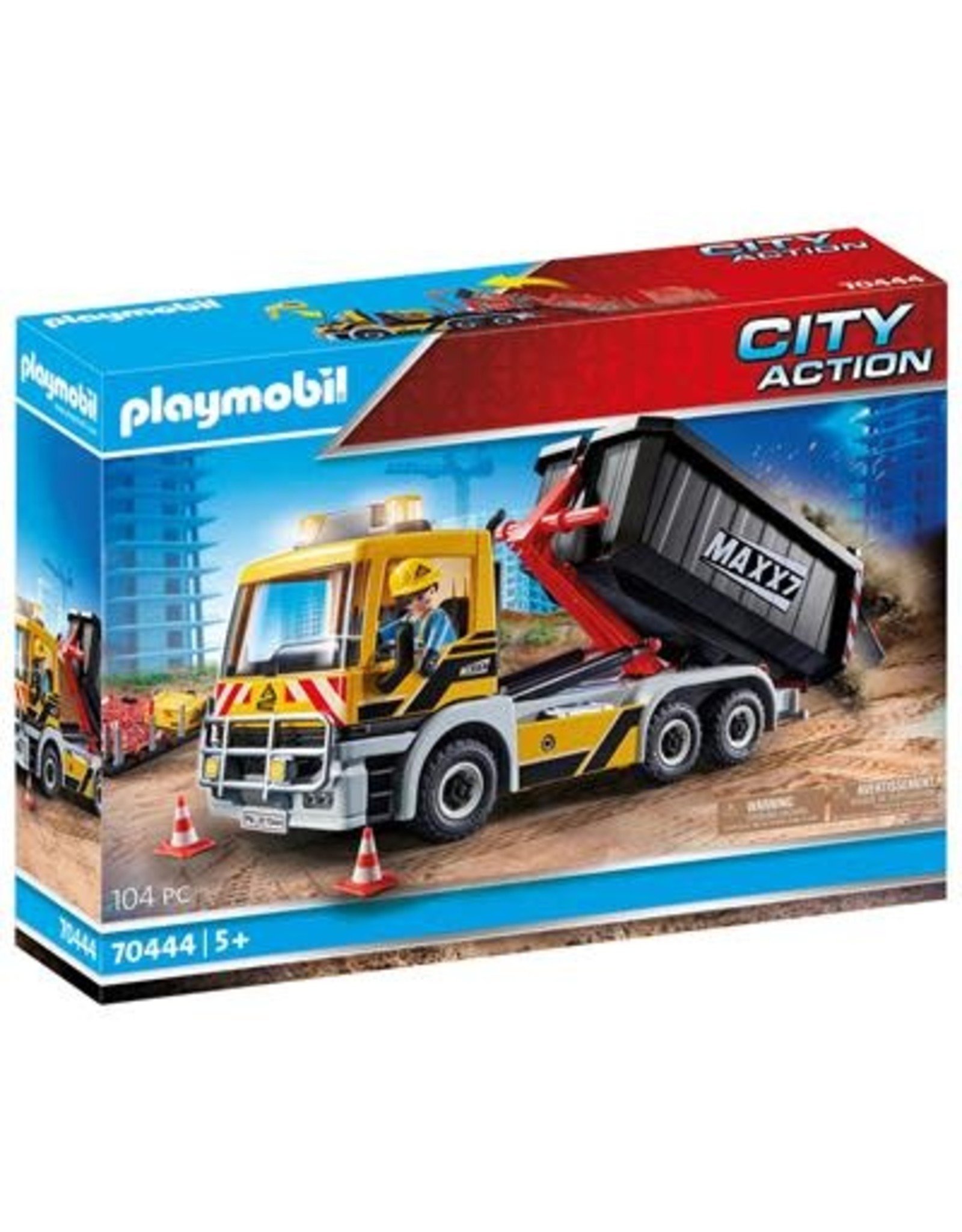 Playmobil Playmobil City Action 70444 Vrachtwagen met Wissellaadbak