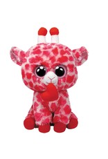 Ty Ty Beanie Buddy Valentine Jungle Love de Roze Giraf 24 cm