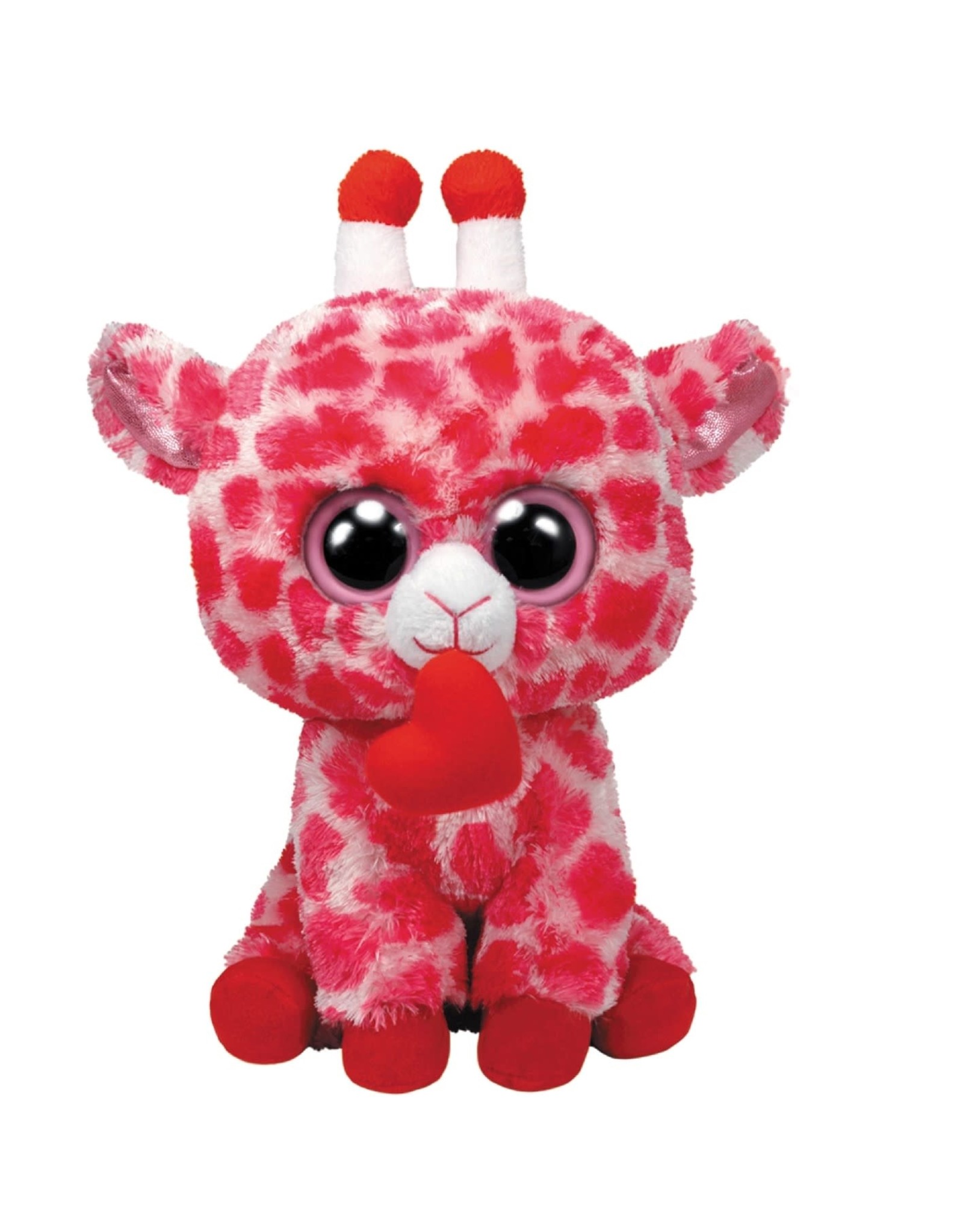 Ty Ty Beanie Buddy Valentine Jungle Love de Roze Giraf 24 cm