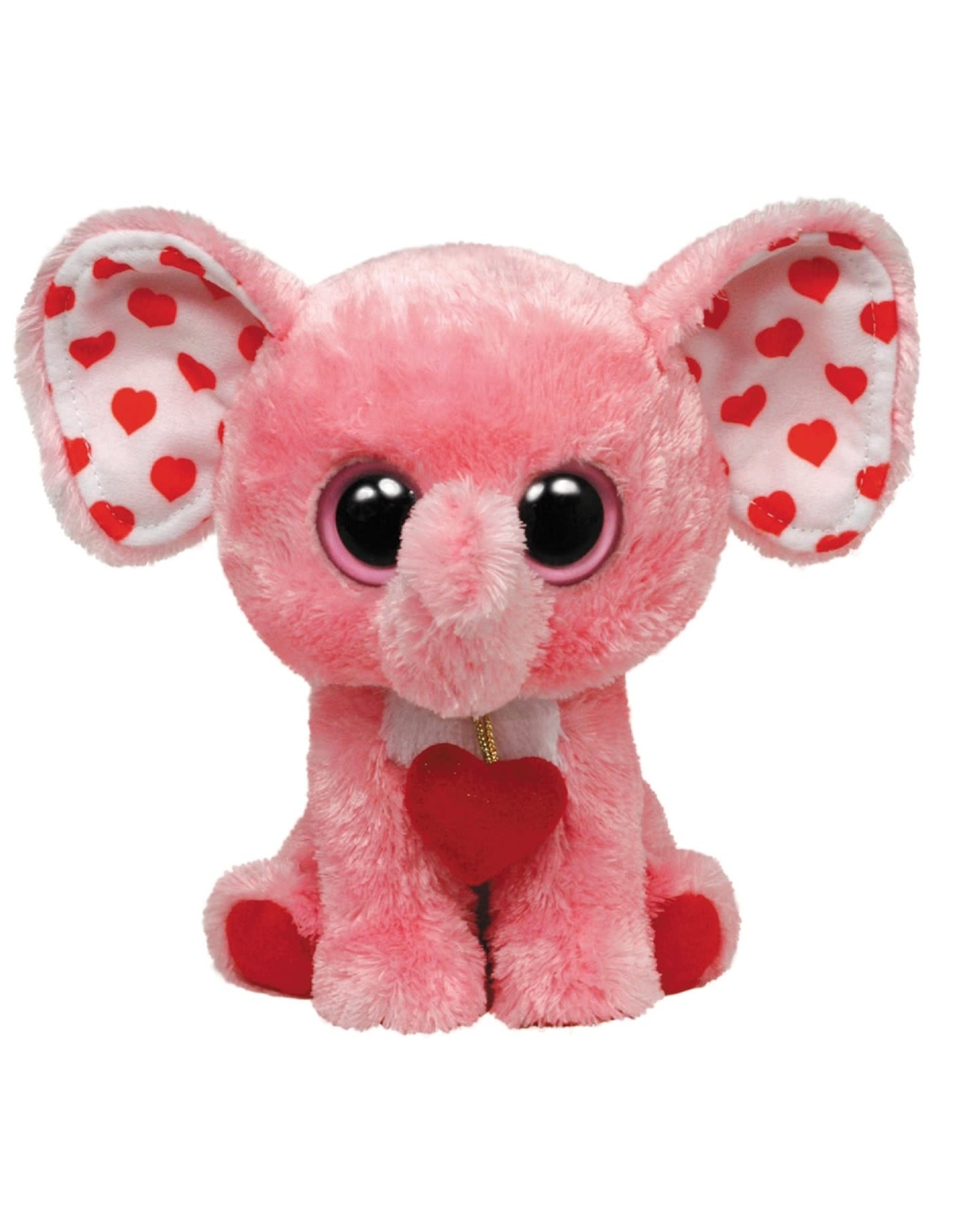 Ty Ty Beanie buddy  Valentine Tender Love  de Roze Olifant 24cm