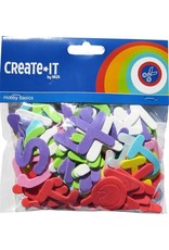 Create-It Haza Create-It Foam Letters 104 stuks