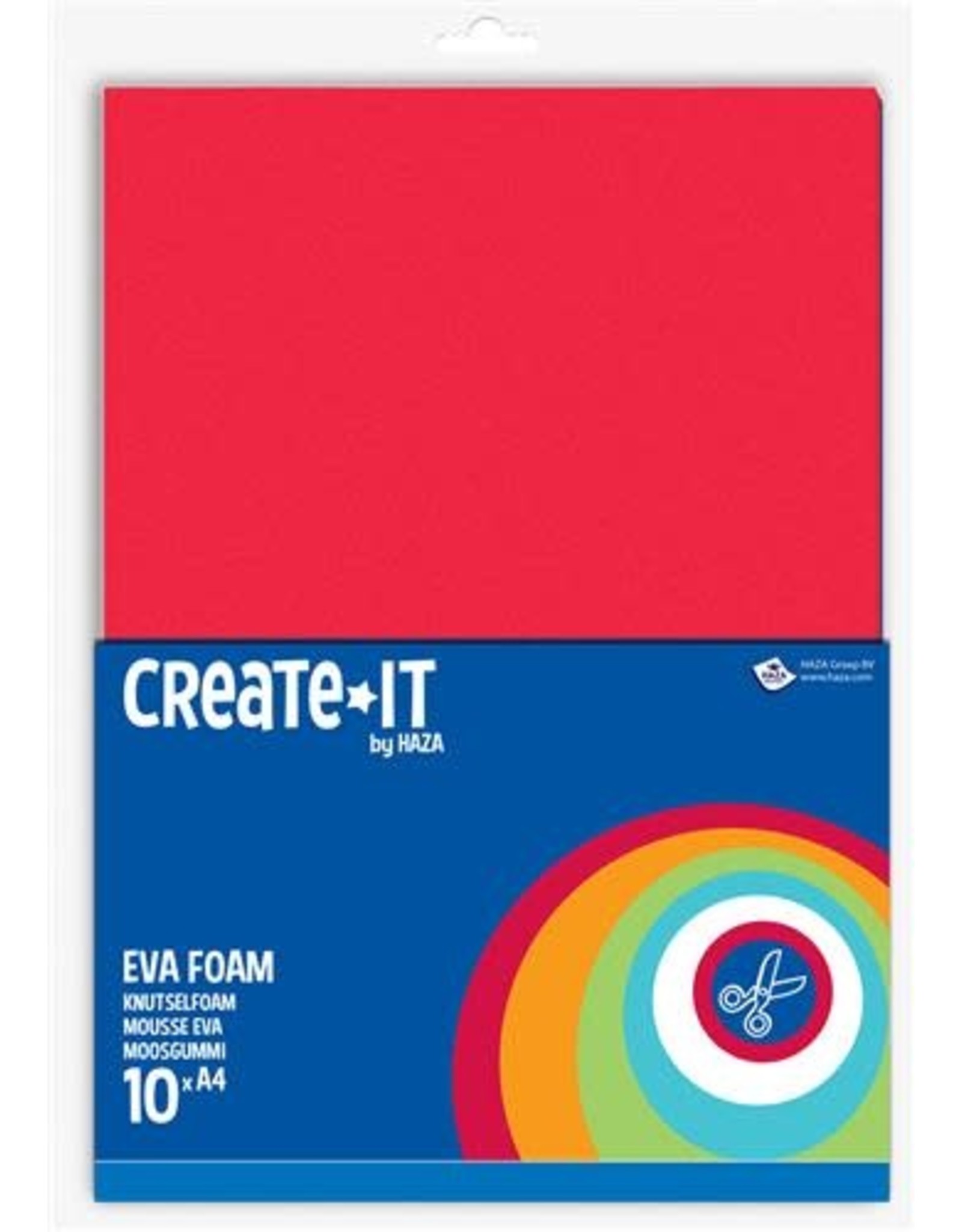 Haza Create-It A4 Foam Assorti 10vel