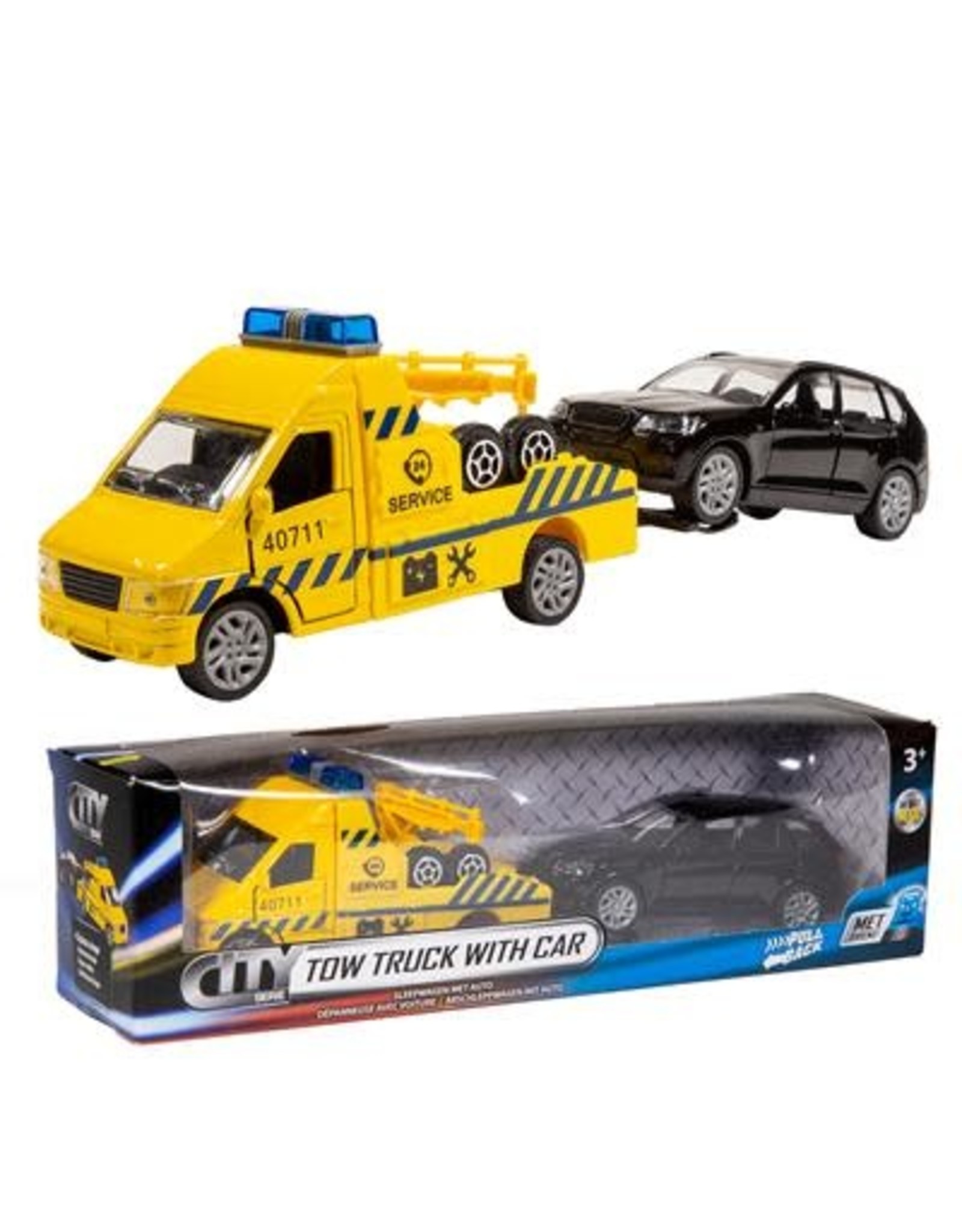 City City Sleepwagen met licht/geluid - diecast