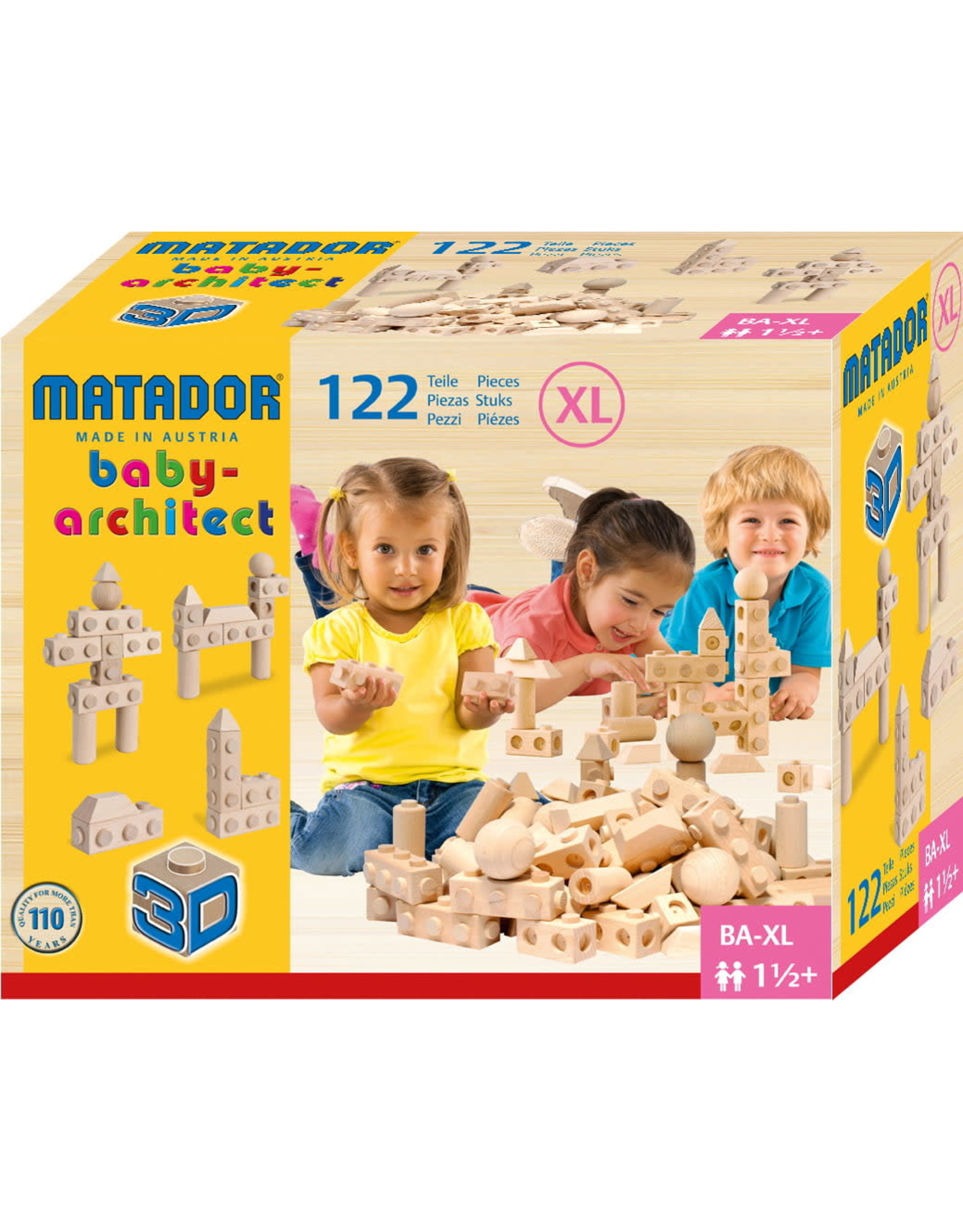 Matador Matador Baby Architect 3D, 122-Delig