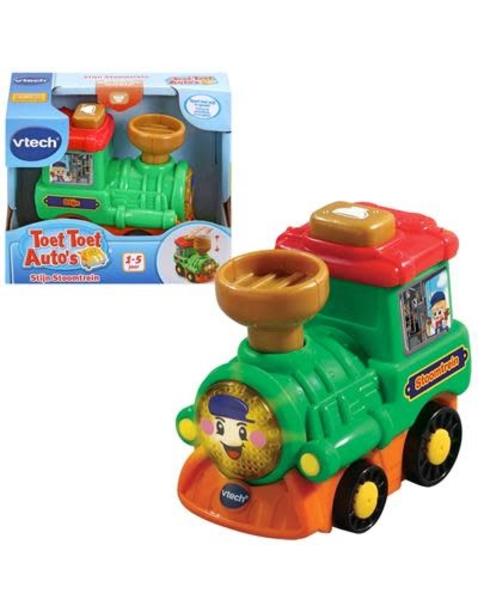 Vtech Toet Toet Stijn Stoomtrein (80-508023) - Marja's Shop