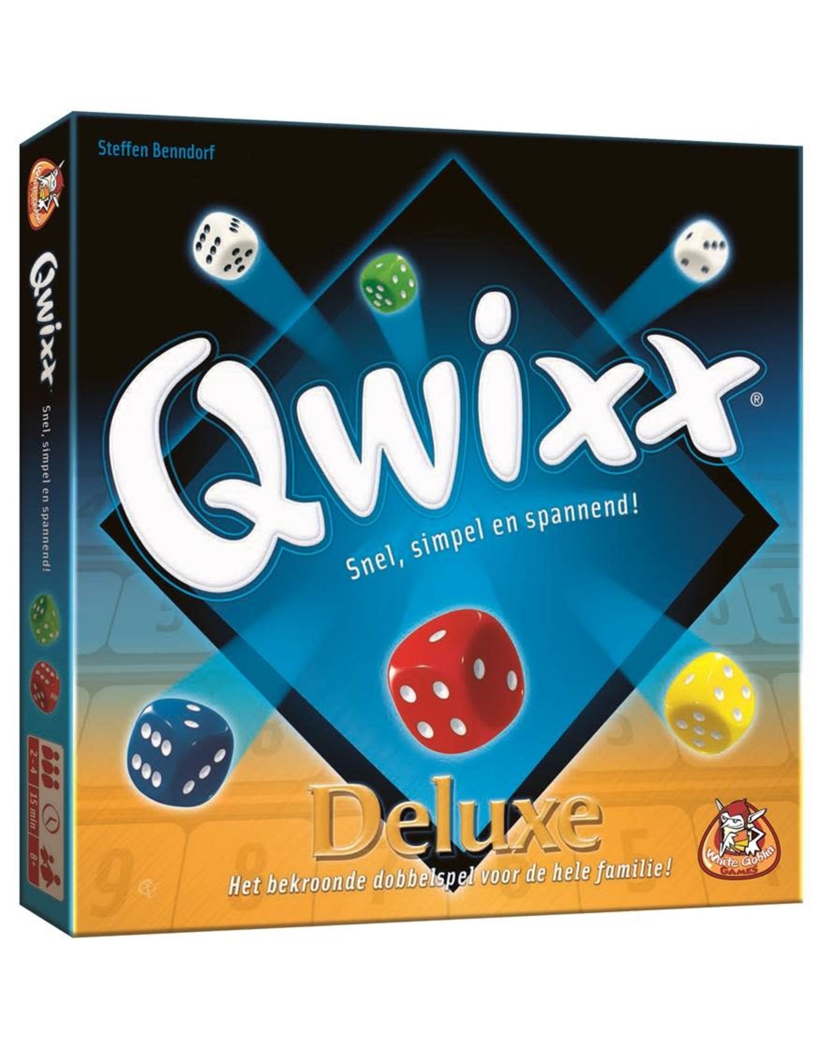 White Gobelin Games White Goblin Games Qwixx Deluxe - Dobbelspel