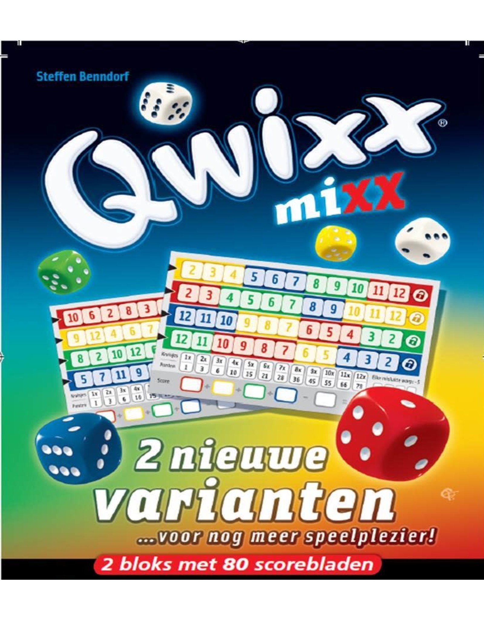 White Gobelin Games White Goblin Games Qwixx Mixx - Dobbelspel