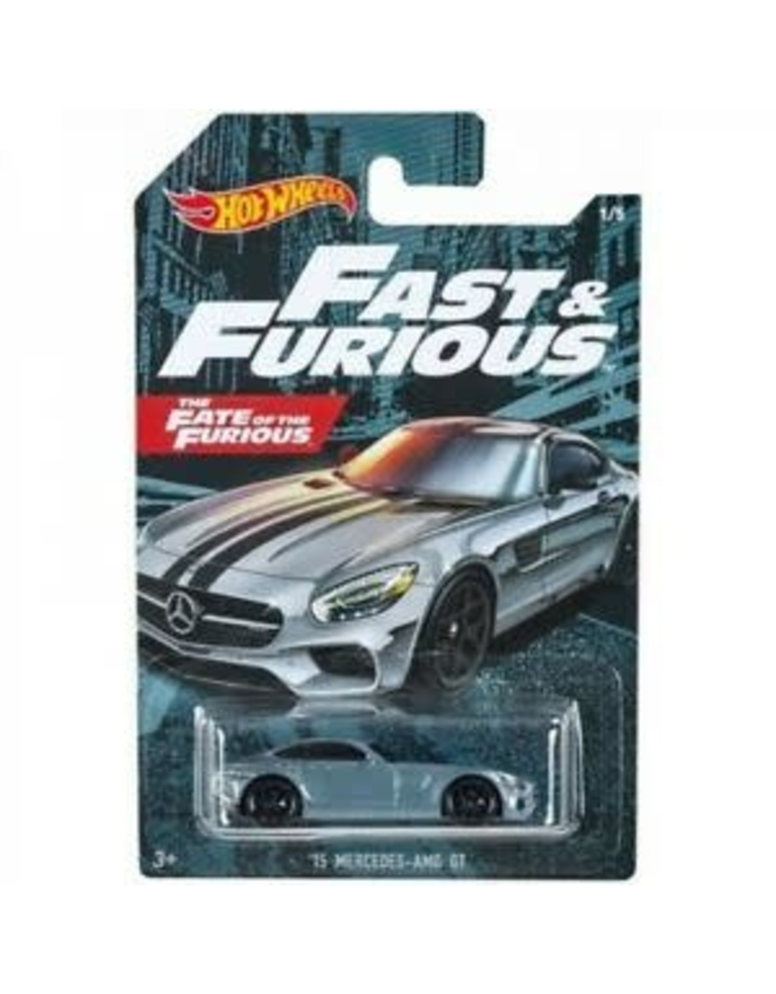 Hot Wheels Hot Wheels diecast Fast&Furious 15 Mercedes AMG GT The Fate of the Furious