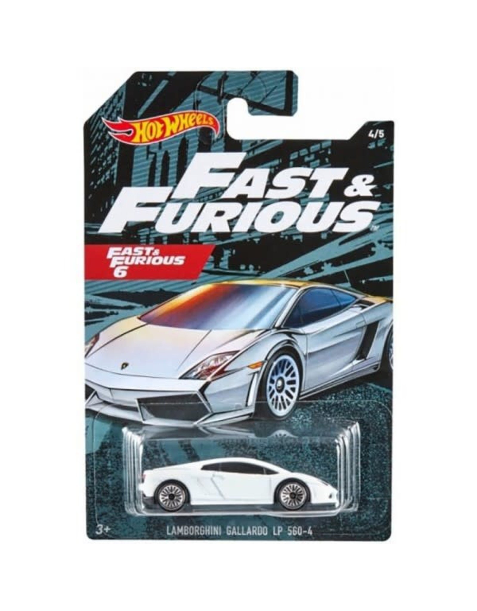 Hot Wheels Hot Wheels diecast Fast&Furious Lamborghini Gallarda LP560-4  Fast&Furious 6