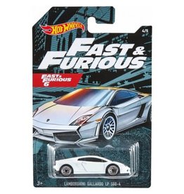 Hot Wheels Hot Wheels diecast Fast&Furious Lamborghini Gallarda LP560-4  Fast&Furious 6