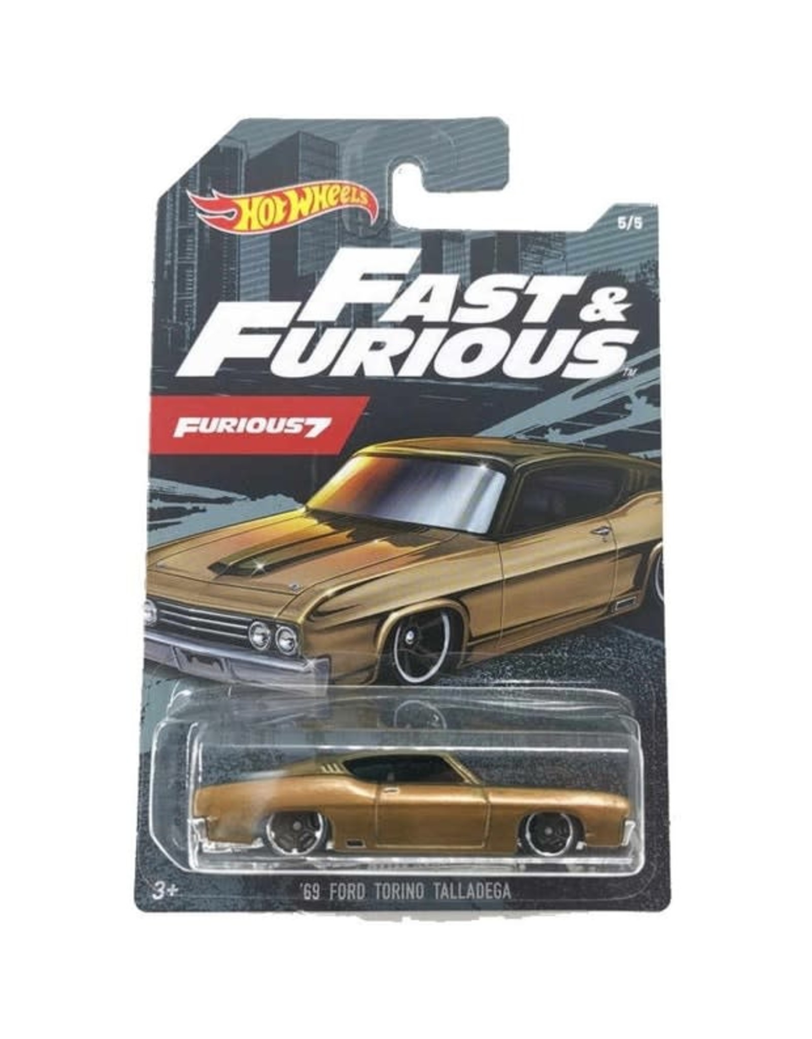 Hot Wheels Hot Wheels diecast Fast&Furious 69 Ford Torino Talladega  Furious 7