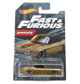 Hot Wheels Hot Wheels diecast Fast&Furious 69 Ford Torino Talladega  Furious 7