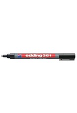 Edding Edding 361 Whiteboardmarker Zwart